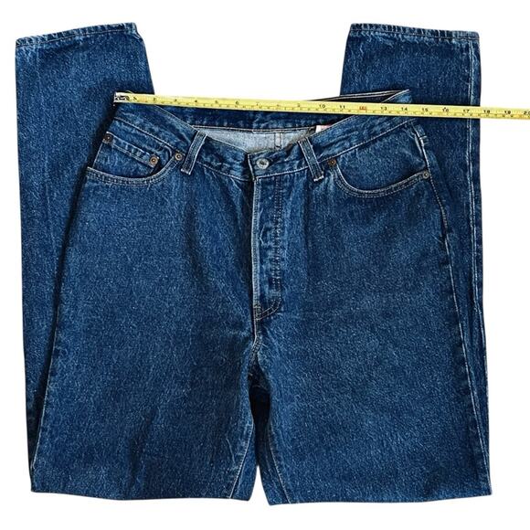 Levi’s VTG 70s Women’s Sz 26 High Rise Tapered Jeans USA Made Stonewash Denim - Picture 11 of 15